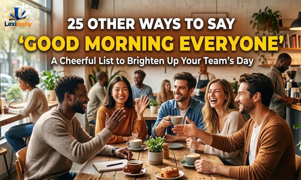 25 Other Ways to Say Good Morning Everyone