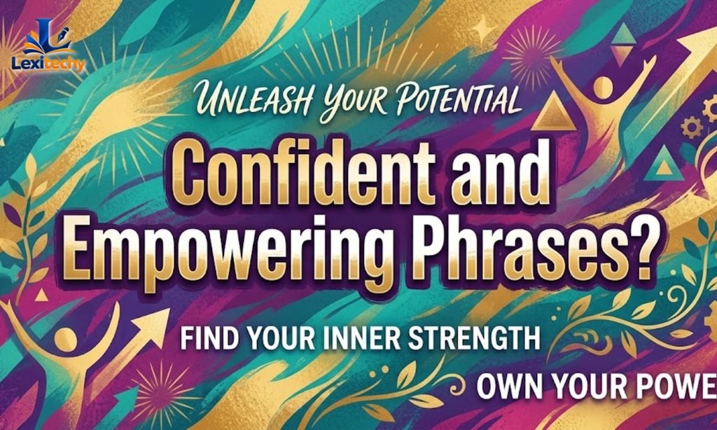 Confident and Empowering Phrases