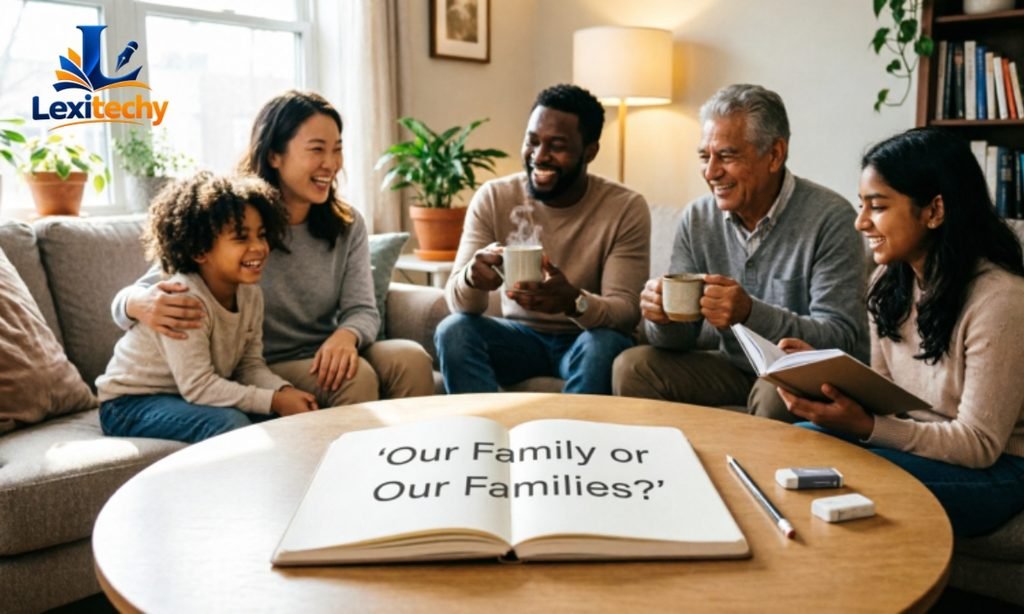 Our Families or Our Family – What's the Correct Usage?