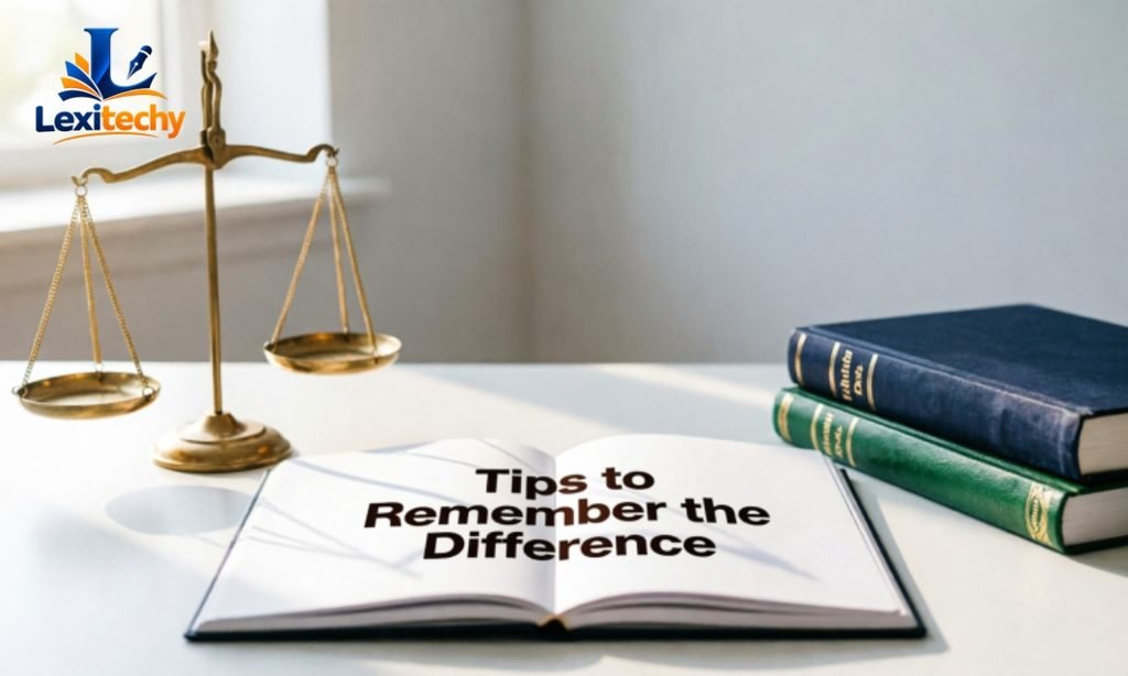 Tips to Remember the Difference