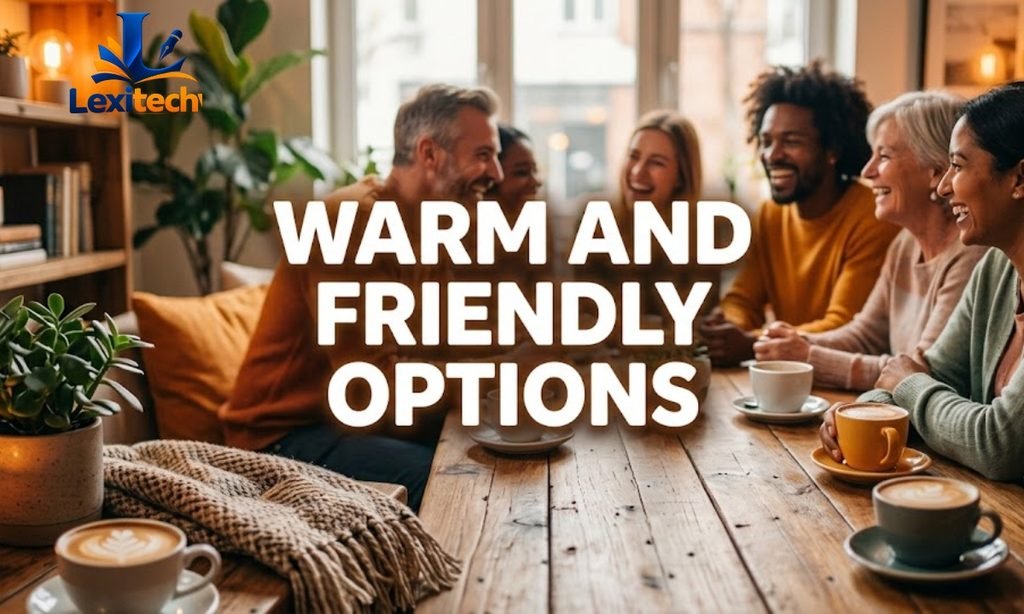 Warm and Friendly Options