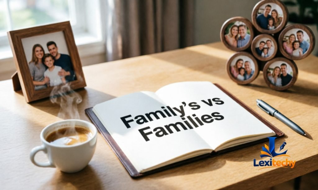 When to Use Each Word (Family's or Families)
