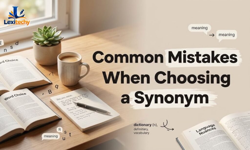 Common Mistakes When Choosing a Synonym