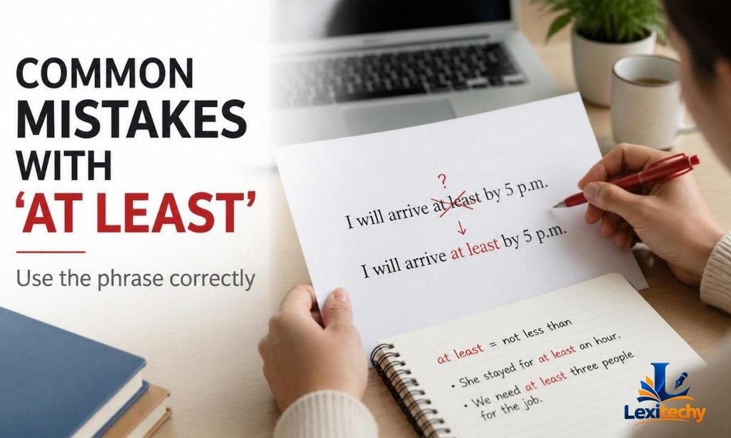 Common Mistakes With At Least