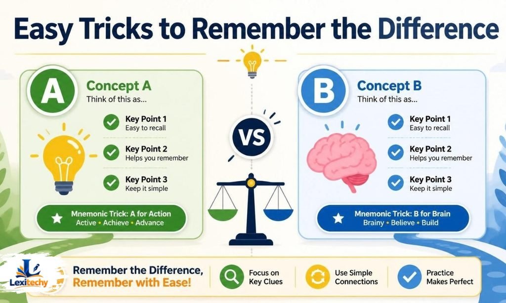 Easy Tricks to Remember the Difference