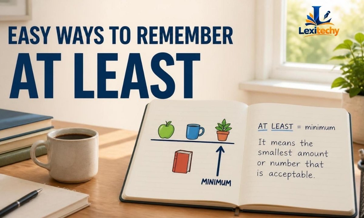 Easy Ways to Remember At Least