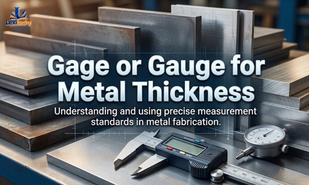 Gage or Gauge for Metal Thickness