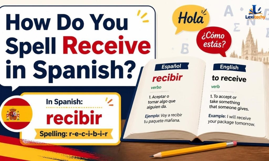 How Do You Spell Receive in Spanish