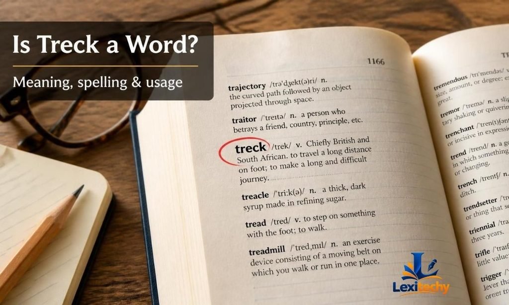 Is Treck a Word