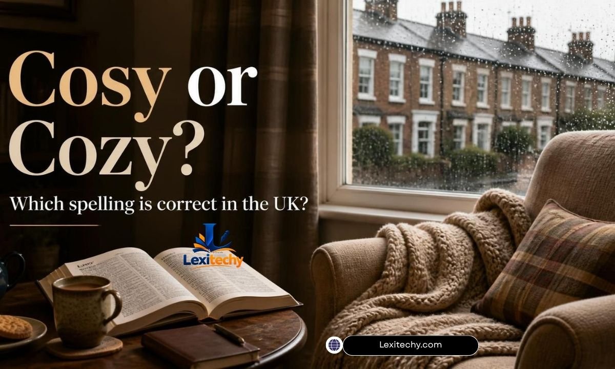 Is it Cosy or cozy uk