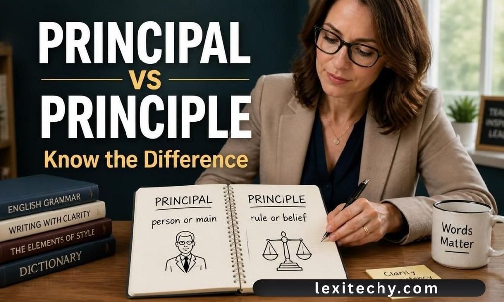 Key Differences Between the Principal or Principle