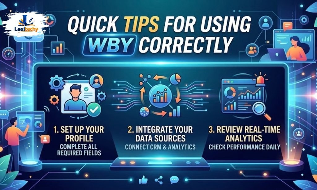Quick Tips for Using WBY Correctly