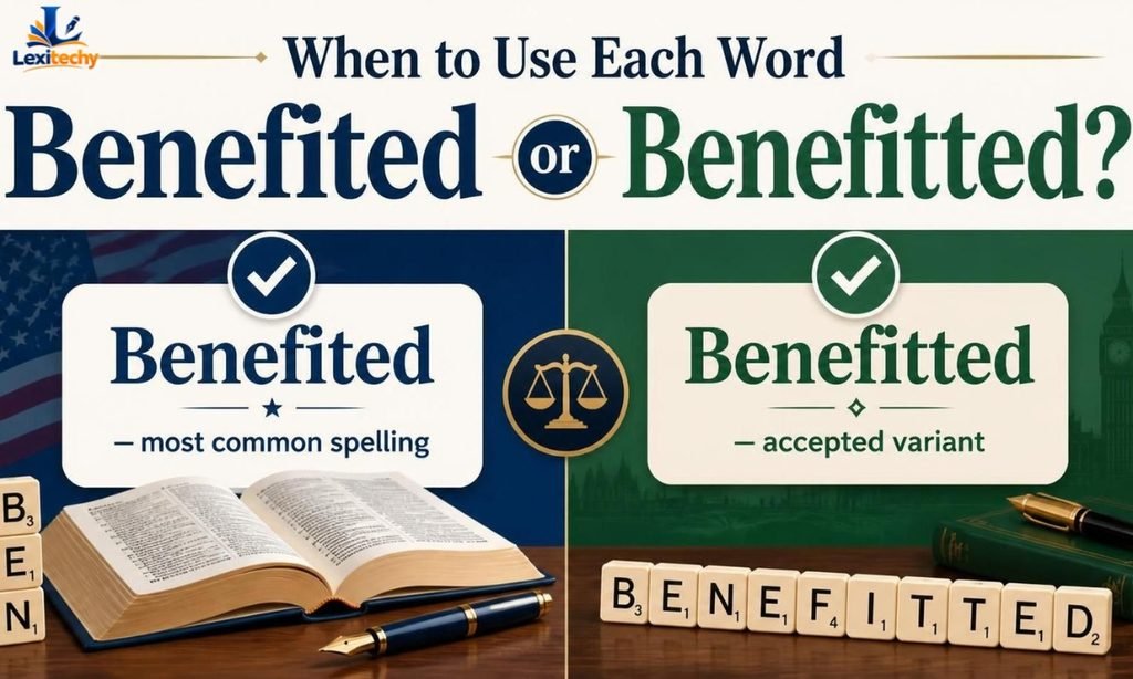 When to Use Each Word (Benefitted or Benefited)