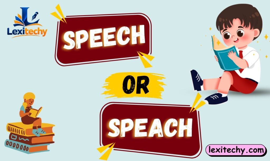 Speech or Speach
