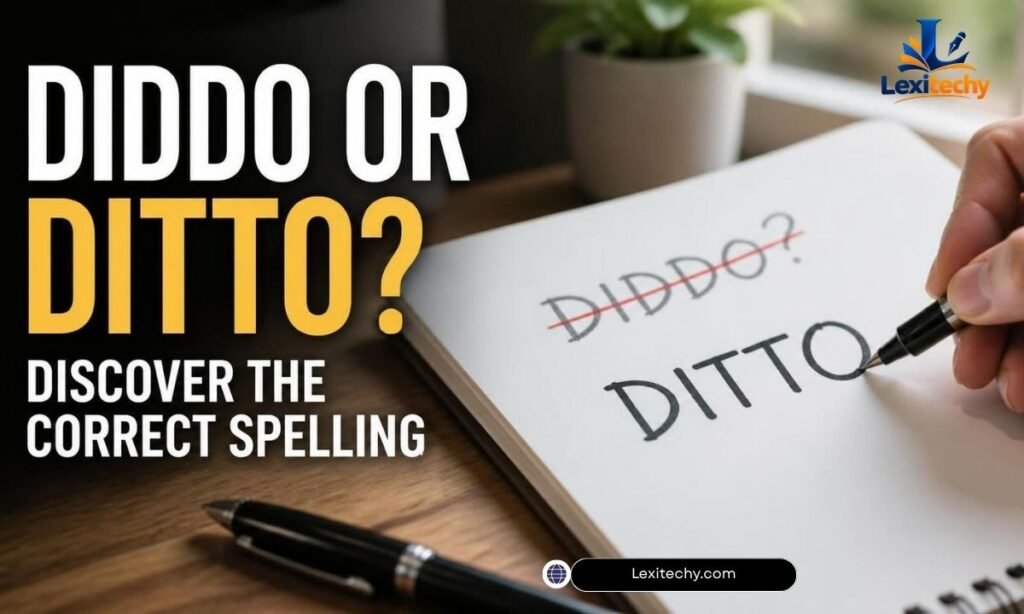 Diddo or Ditto