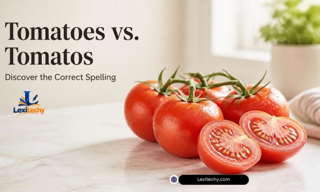 Tomatoes vs. Tomatos