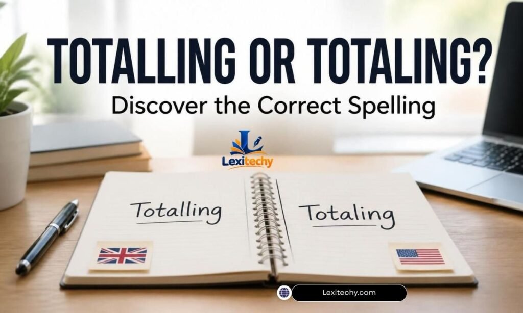 Totalling or Totaling