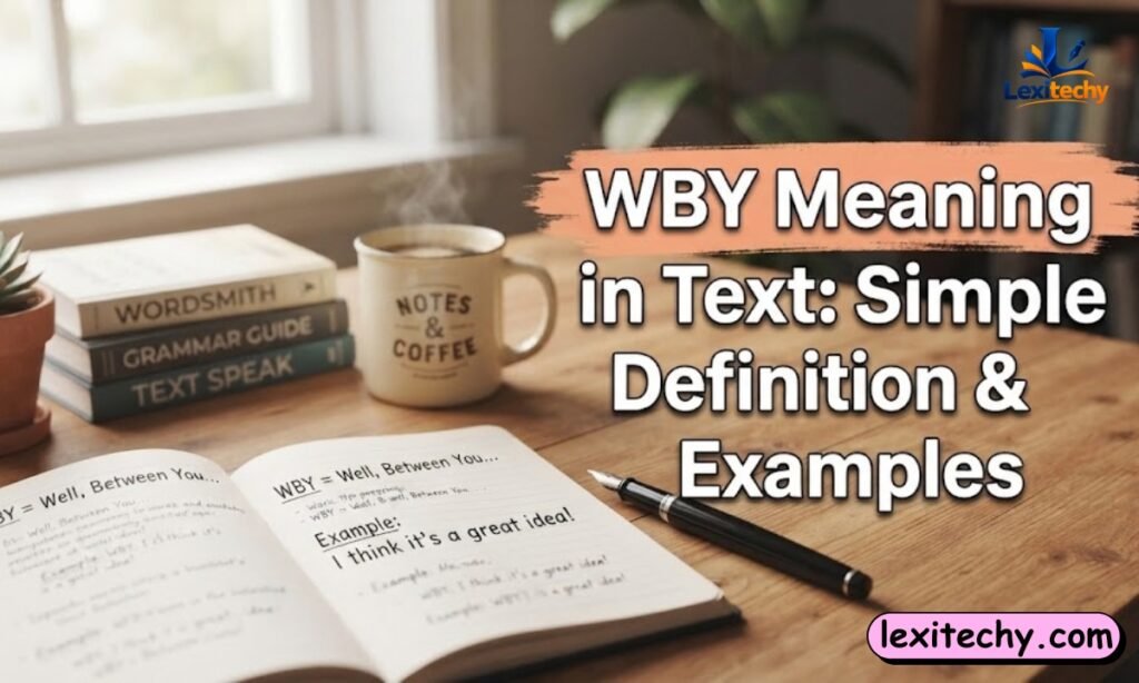 WBY Meaning in Text Simple Definition & Examples